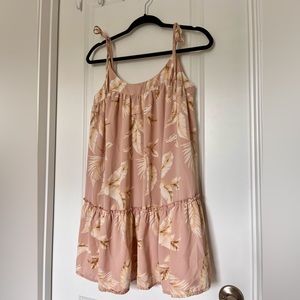 Short flowy baby doll style summer dress
